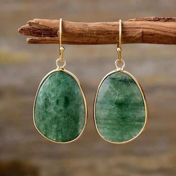 Vintage Green Earrings