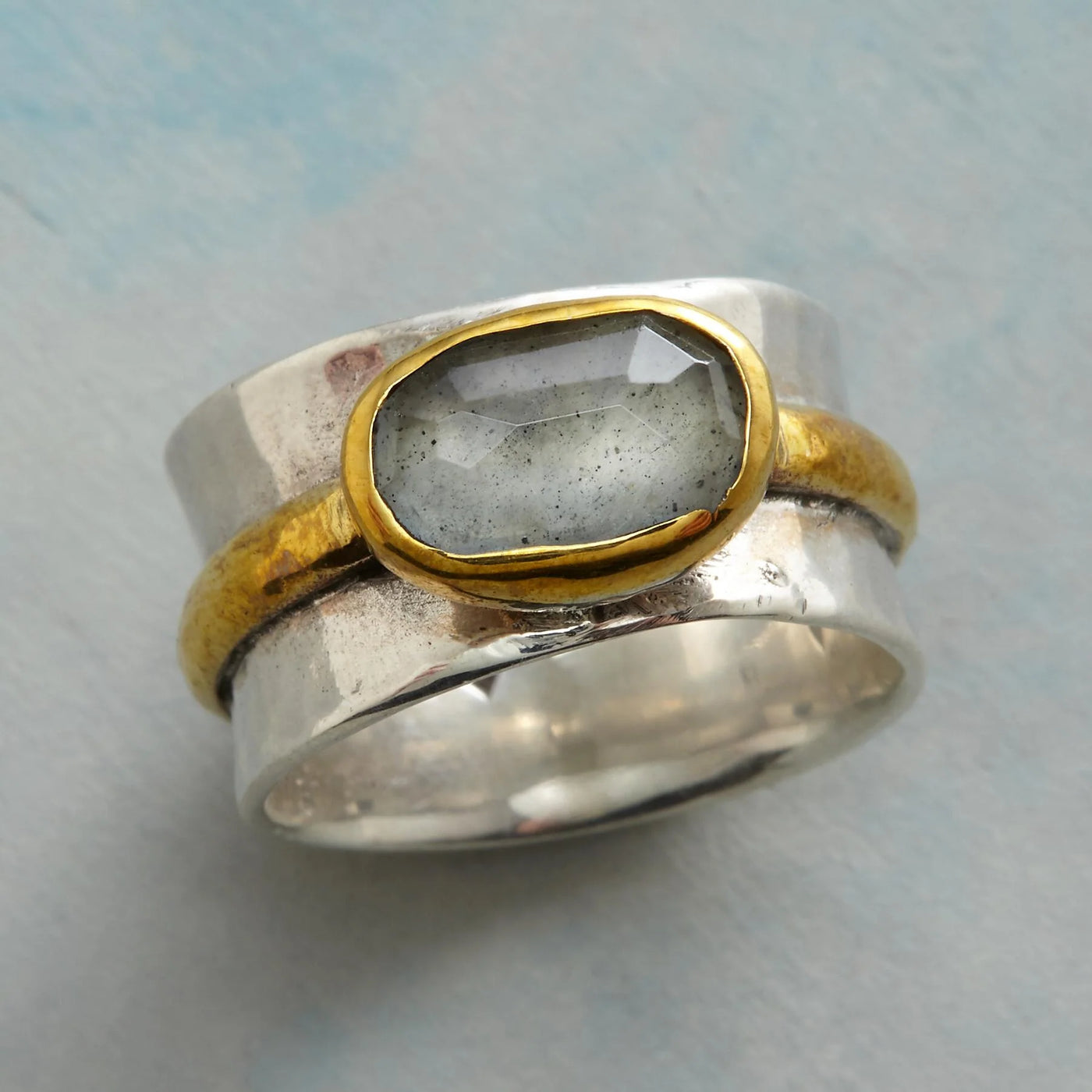 Vintage Moss Bandeau Ring