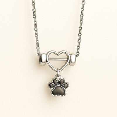 Hanging Paw Necklace