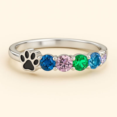 Adjustable Rainbow Bridge Ring