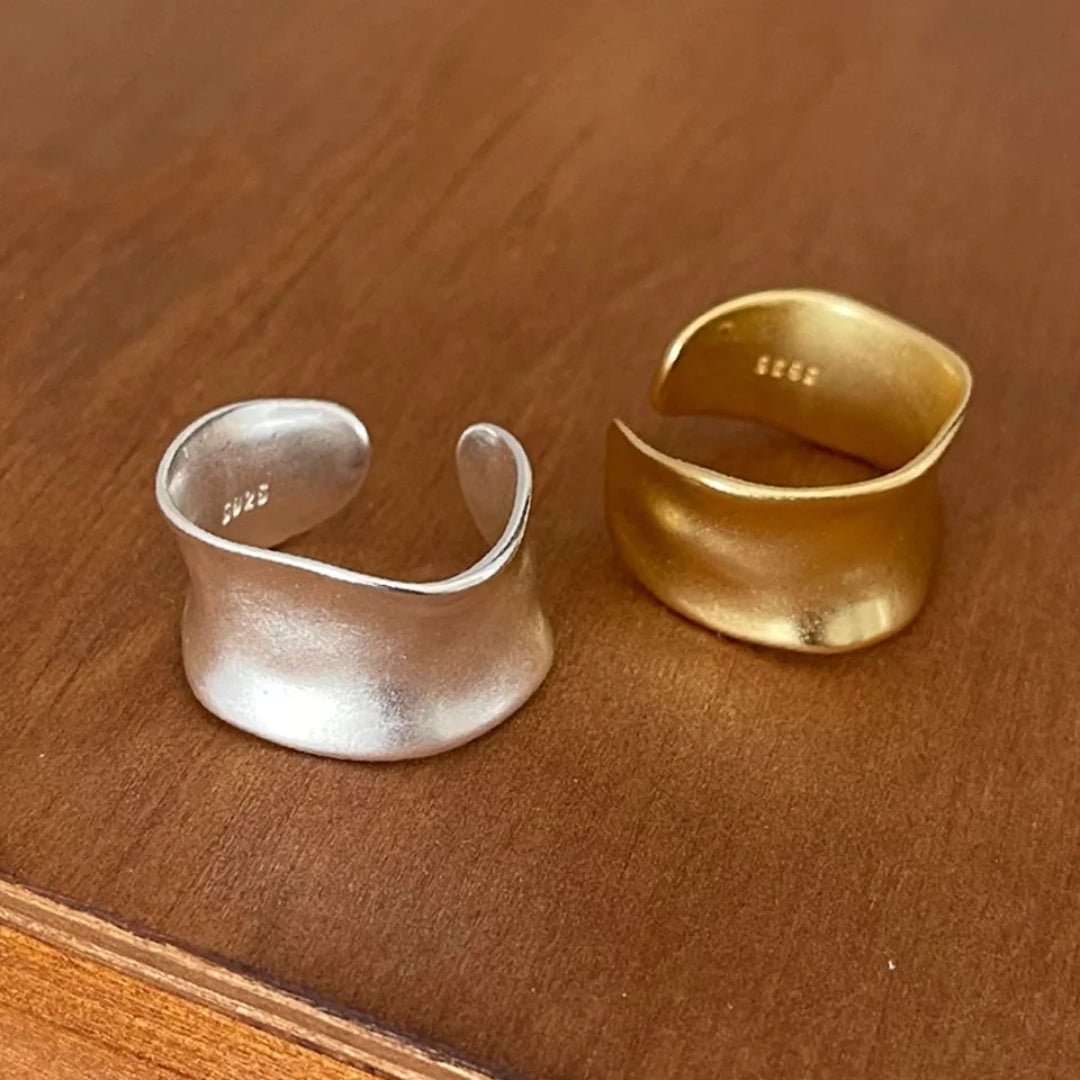 Open Wavy Ring