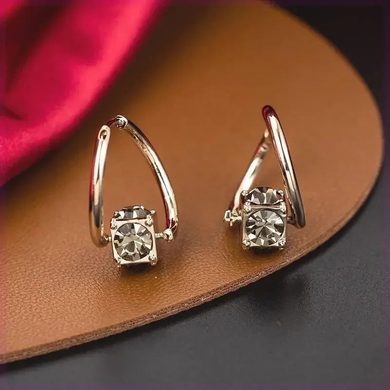 Elegant Zirconia Earrings