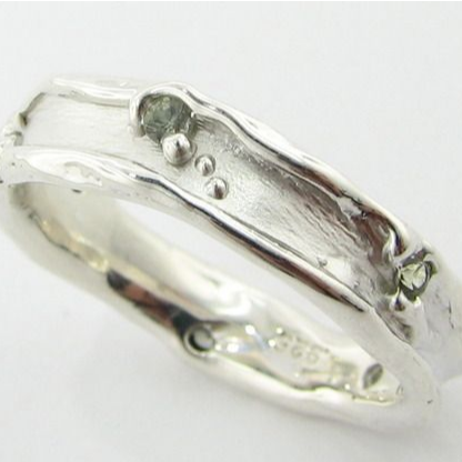 Vintage Silver Forest Ring