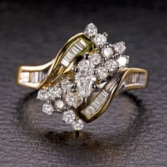 Rounded Spiral Vintage Ring