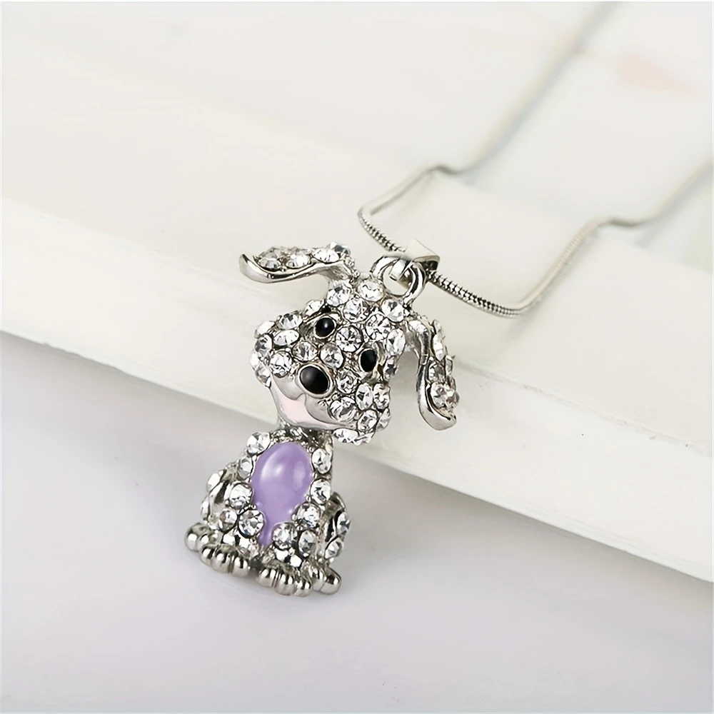 Violet Bright Toby Necklace
