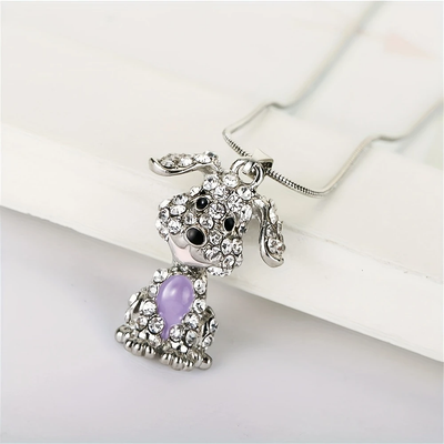 Violet Bright Toby Necklace