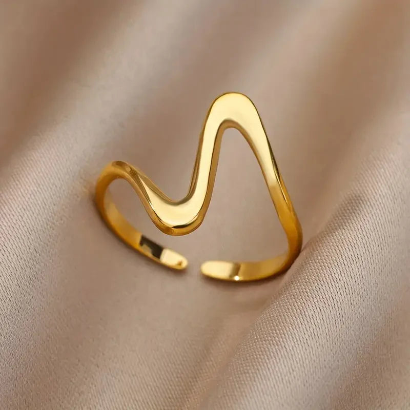 Irregular Gold Ring