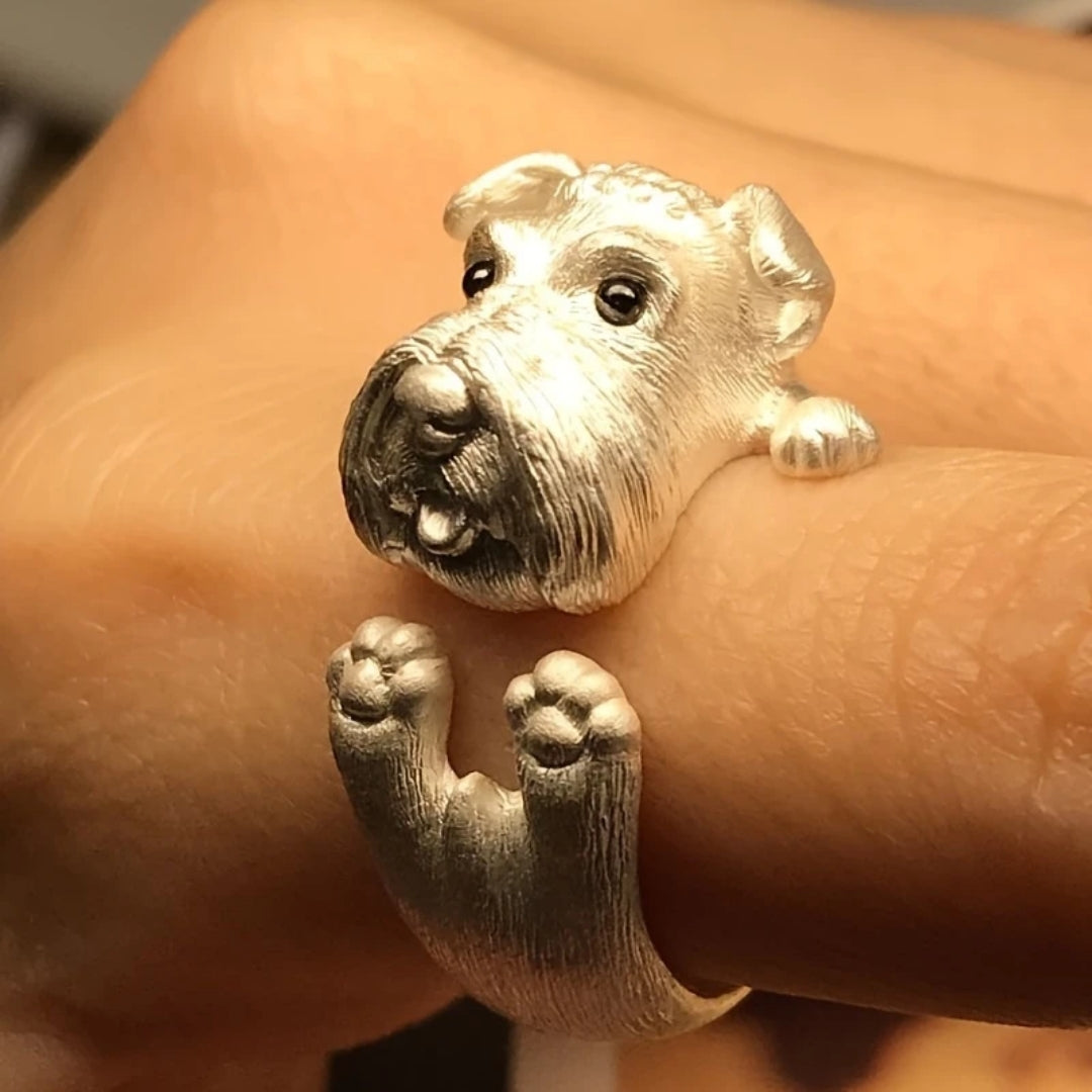 Adjustable Toby Silver Ring