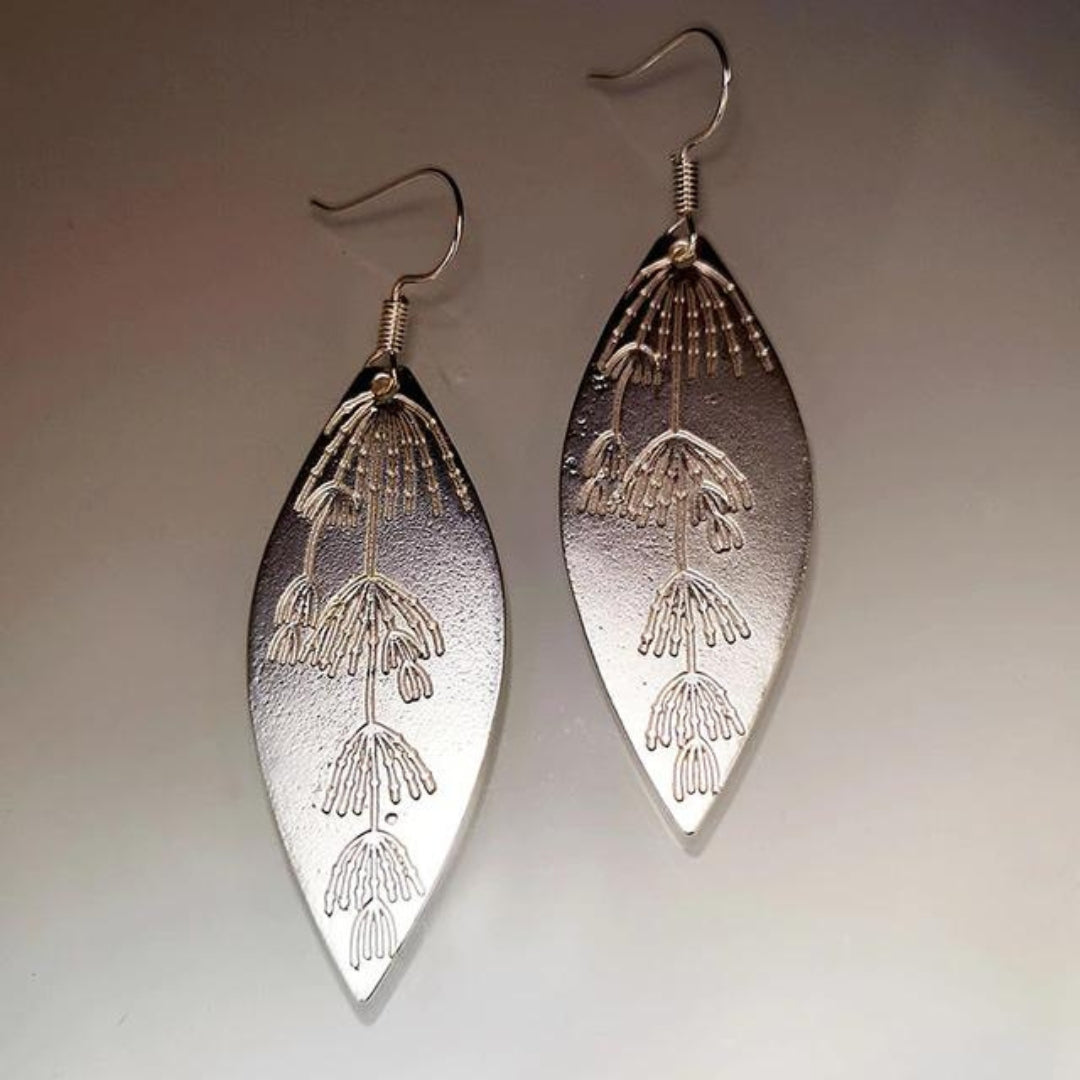 Boho Nature Leaf Earrings