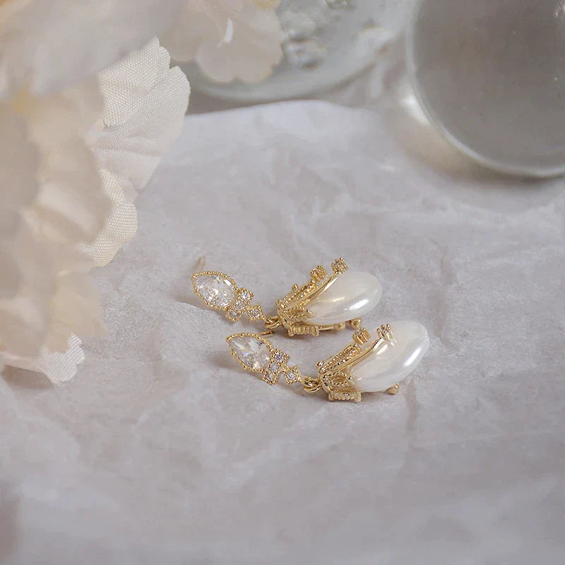 Elegant Pearl Earrings
