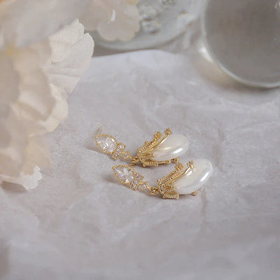 Elegant Pearl Earrings