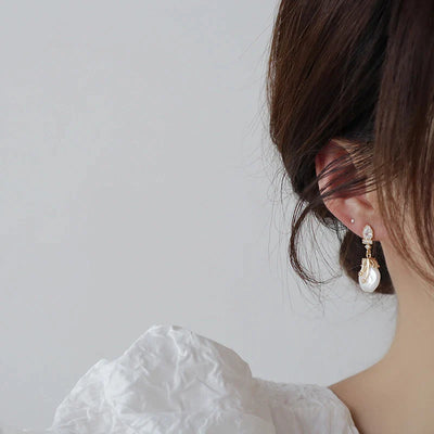 Elegant Pearl Earrings