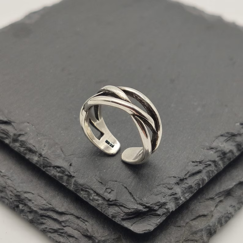 Adjustable Silver Ring