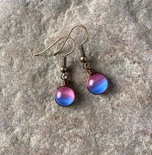 Vintage Cosmic Earrings