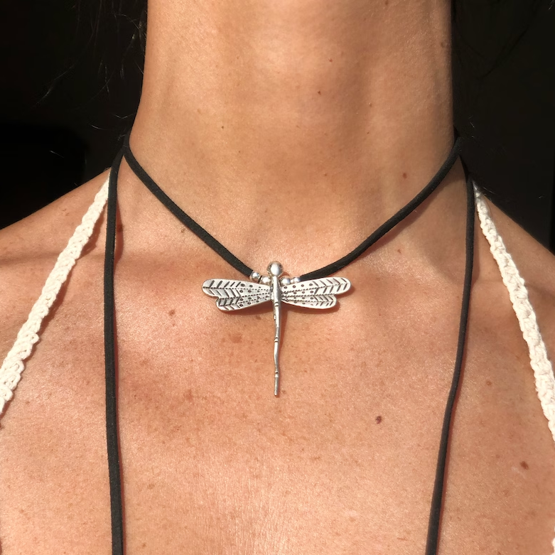 Vintage Dragonfly Necklace