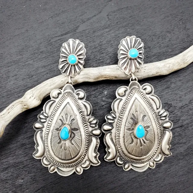 Vintage Turquoise Earrings