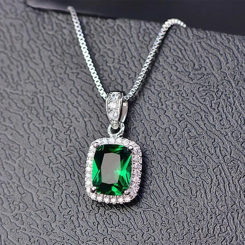 Green Crystal Necklace