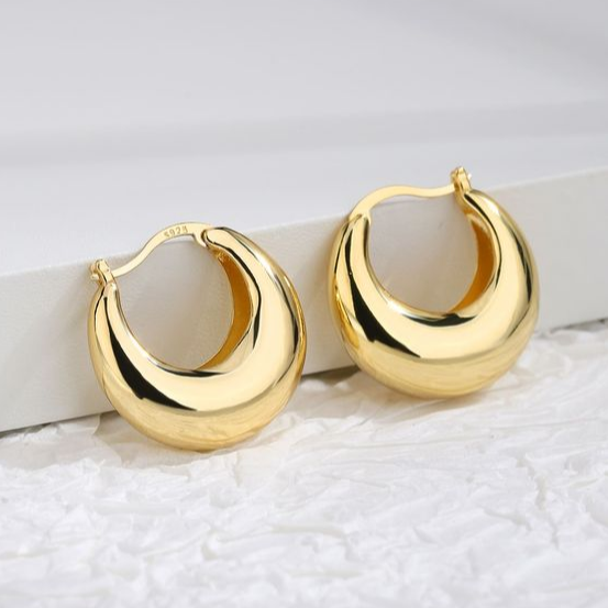 Elegant Golden Earrings