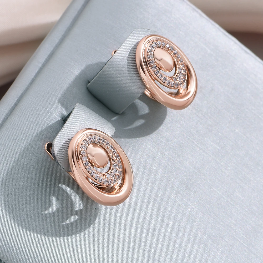 Elegant Bright Spiral Earrings