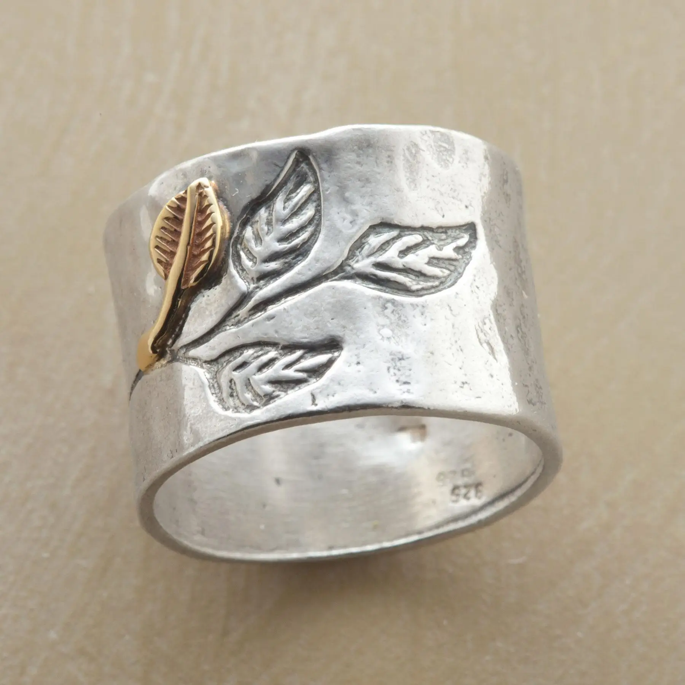 Vintage Silver Flower Ring